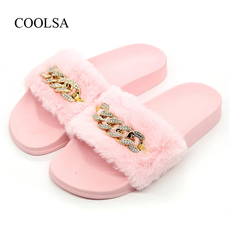 Furry Slippers|brand slippers|fashion 