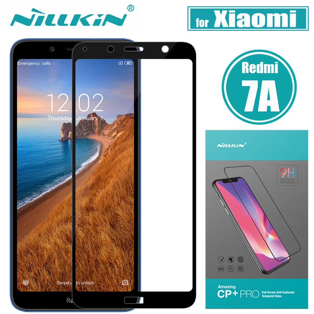 

Nillkin Protective Glass for Xiaomi Redmi 7A Glass Screen Protector CP+PRO Full Cover Safety Tempered Glass for Xiaomi Redmi 7A