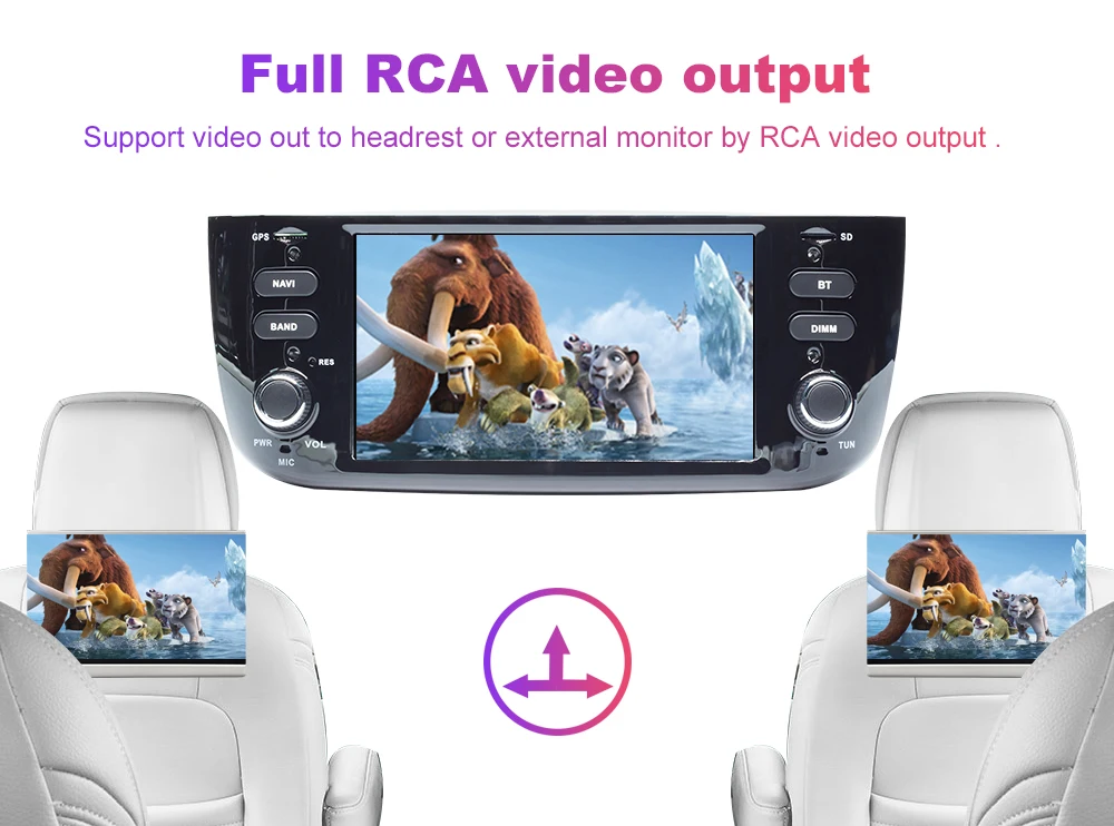 Best Xonrich Car Multimedia Player 1 Din Android 9.0 For Fiat/Linea/Punto 2012-2015 GPS DVD Automotivo Radio FM Quad Core DSP USB DVR 10