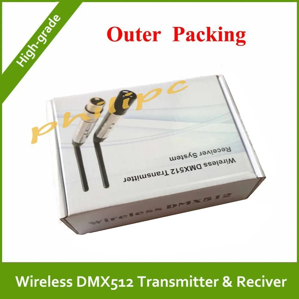DHL/EMS DFI Беспроводной DMX512 трансляции DMX512 Беспроводной приемник и передатчик DMX512 Беспроводная консоль