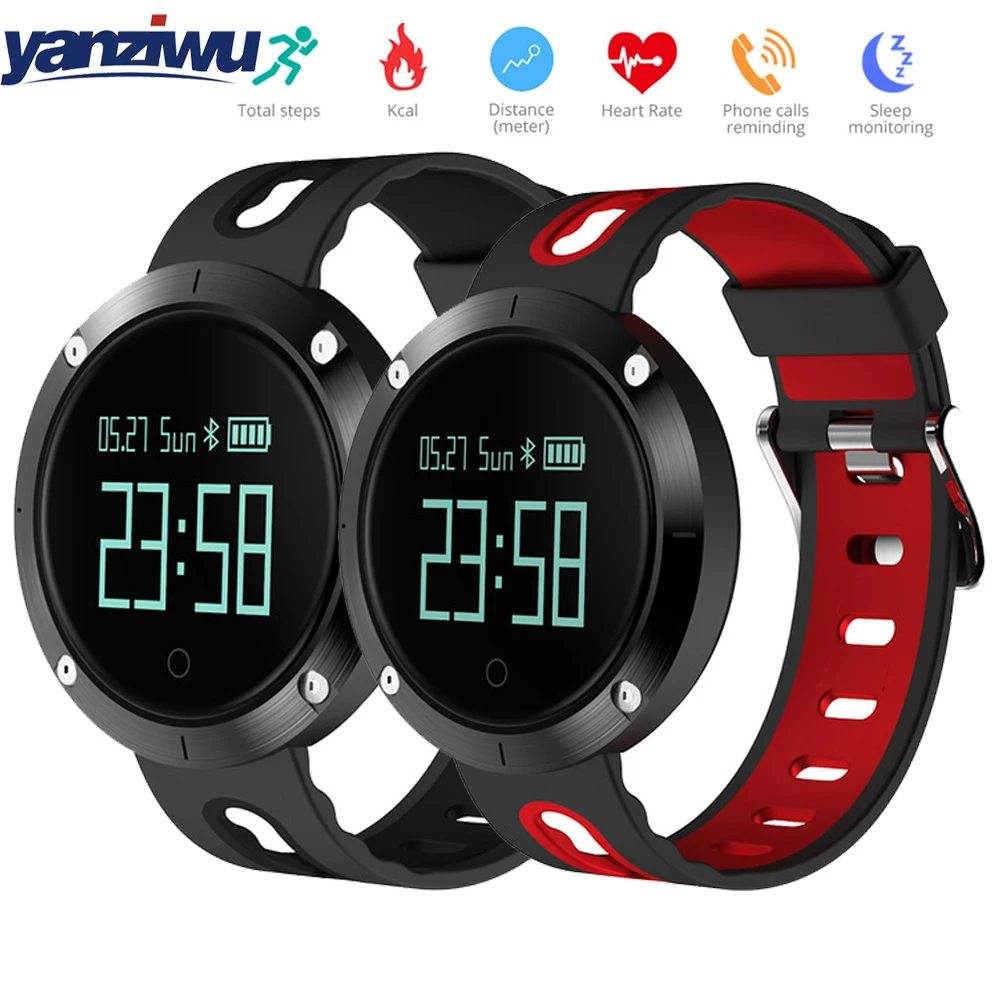 Новый Водонепроницаемый Smart Band dm58 сердечного ритма Приборы для измерения