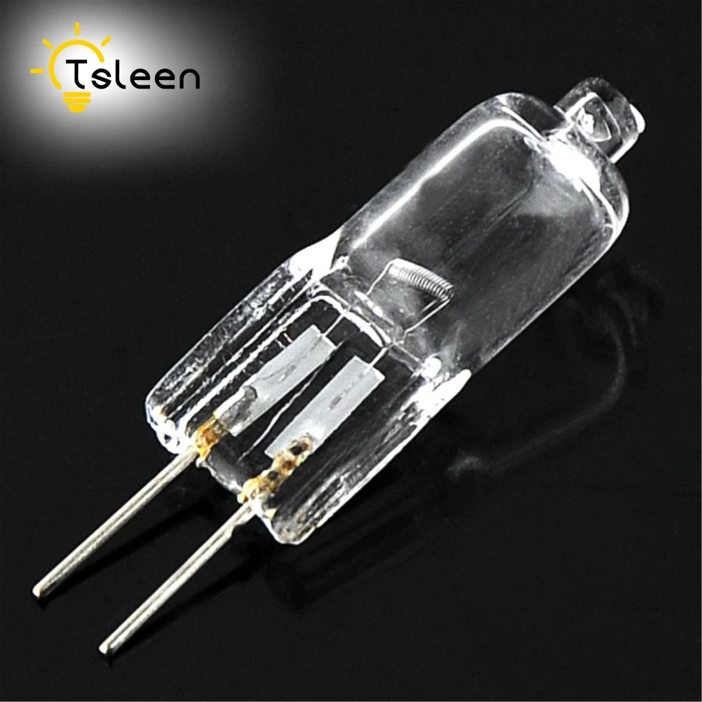 

TSLEEN Cheap! 10PCS 20PCS 40PCS /Lot Halogen G4 Bulb 12V JC Type G4 Halogen Lamps 20W Clear Bulb G4 12V
