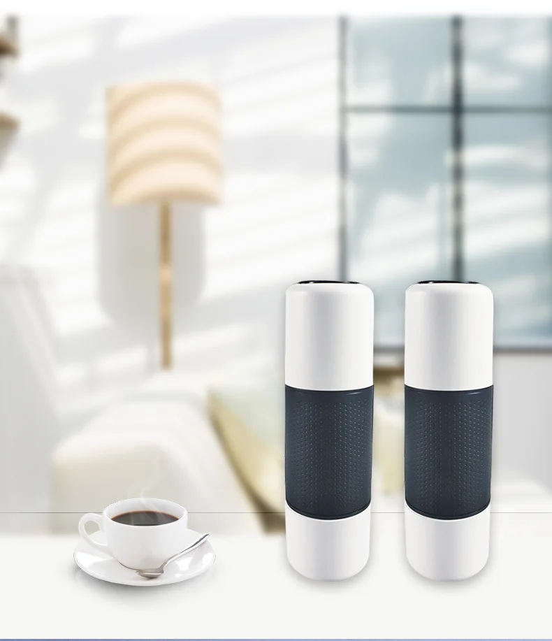 

Portable mini espresso machine manual car USB heating