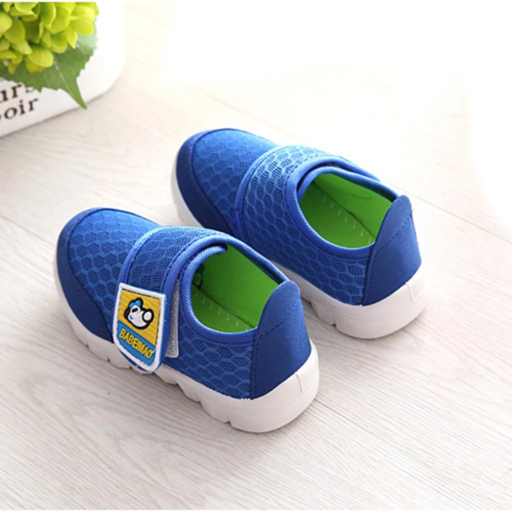 Toddler Infant Kids Baby Girls Boys Cartoon Mesh Run Sport Casual Sneakers Shoes Детская Обувь Kids Shoes Boys Shoes