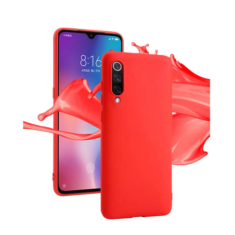 OCHGEP Original Liquid Silicone Slim Case For Xiaomi Mi 9 Mi 9 SE Cover For Xiaomi mi9 mi9 se Phone Cases with Retail Packing   10