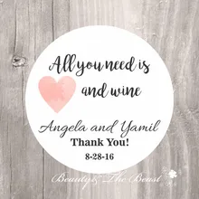 Персонализированные Свадебные бирки, Love Is Sweet, свадебная наклейка, украшения для капкейков, этикетки, коробки конфет, теги, бутылка индивидуальный заказ Стикеры, вечерние