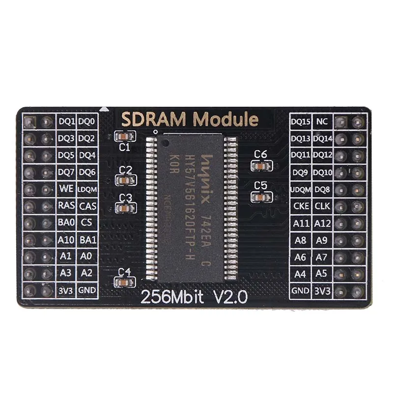 

SDRAM Module 256M bit H57V2562 for Xilinx/Altera FPGA Development Board Core Board Can Be Reused Suitable Ata012