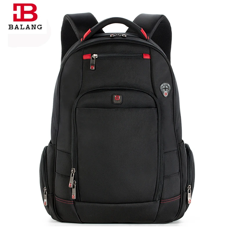 

BALANG 2019 Men's Laptop Computer Backpack 17 inch Laptop School Student Bags for Travel Organizer Backpack Mochila Luggage Bags