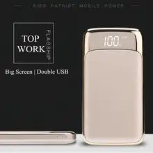 20000 mAh power Bank 2 usb type-C Led Light внешняя батарея портативное мобильное зарядное устройство телефон power bank Poverbank для Xiaomi huawei