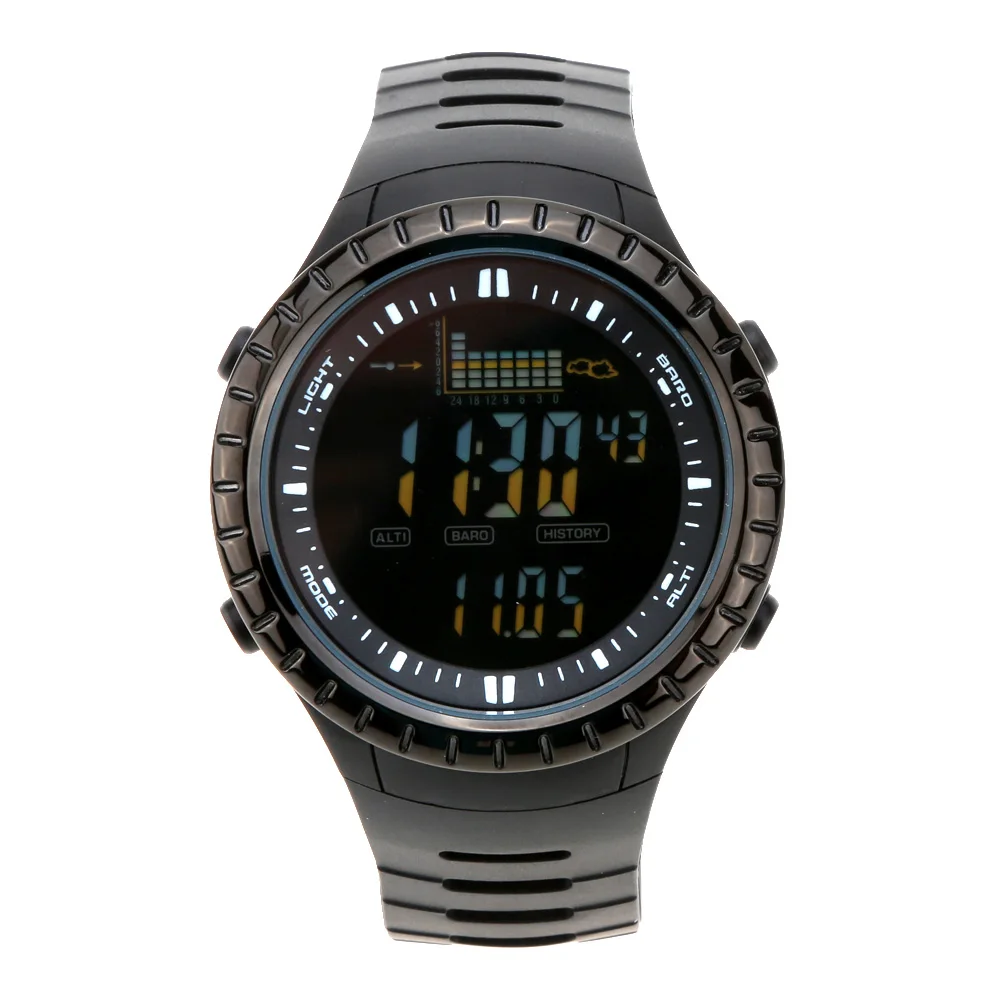 

Spovan 5ATM Waterproof Outdoor Fishing Watch Altimeter Barometer Thermometer Multifunctional Digital Wristwatch Fishing Tools
