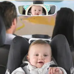 Регулируемый заднем сиденье автомобиля ребенком Easy View зеркало младенческой монитор для малыша Детские сзади зеркала для наблюдения