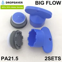 Shipping-2Sets пластиковый Aerator-PA21.5-Big поток-рекомендуется использовать в кухне кран