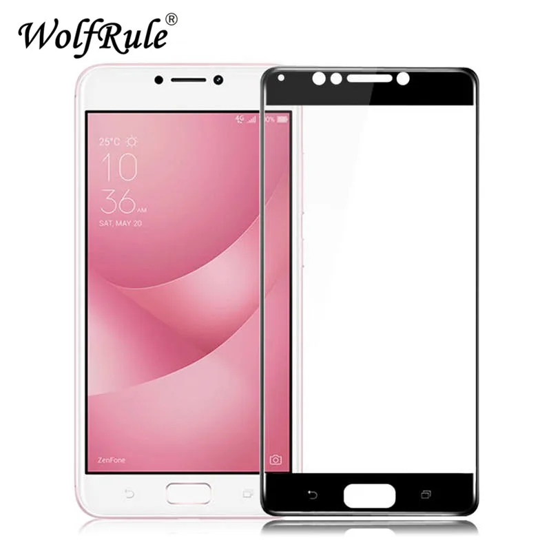 Защитное стекло для экрана ASUS Zenfone 4 Max ZC520KL 2.5D закаленное 2 шт.|Защитные стёкла и