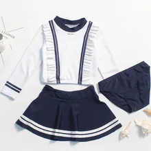 Детский купальный костюм для девочек, купальный костюм Купание, детские костюмы принцессы с длинными рукавами, детские клетчатые костюмы