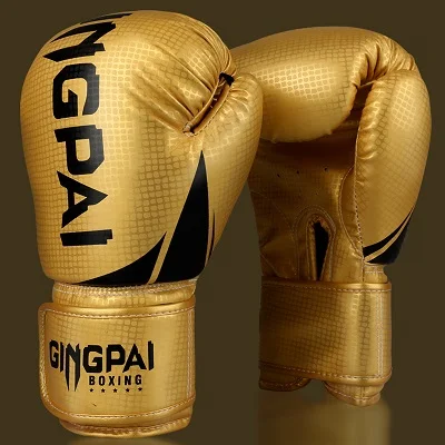 HIGH Quality Adults Women/Men Boxing Gloves Leather MMA Muay Thai Boxe De Luva Mitts Sanda Equipments8 10 12 6OZ boks 19