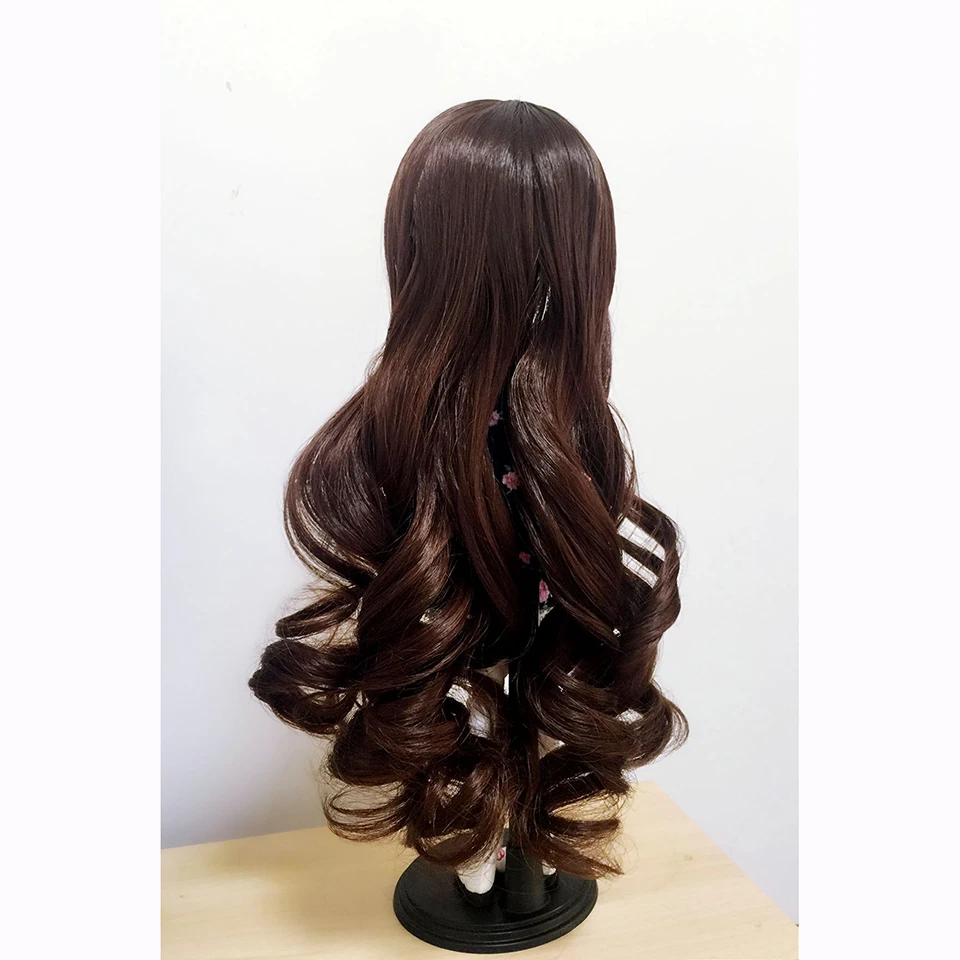 Парик для куклы Allaosify BJD двойной хвост Русалка завитки 1/3 гигантский малыш