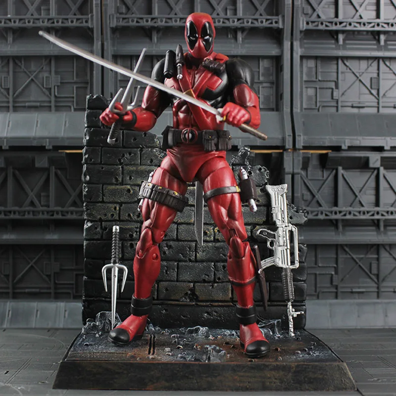 

High Quality 2019 Marvel X-men Deadpool Action Figure Superhero Collection Model Toy Movie Kids GIfts