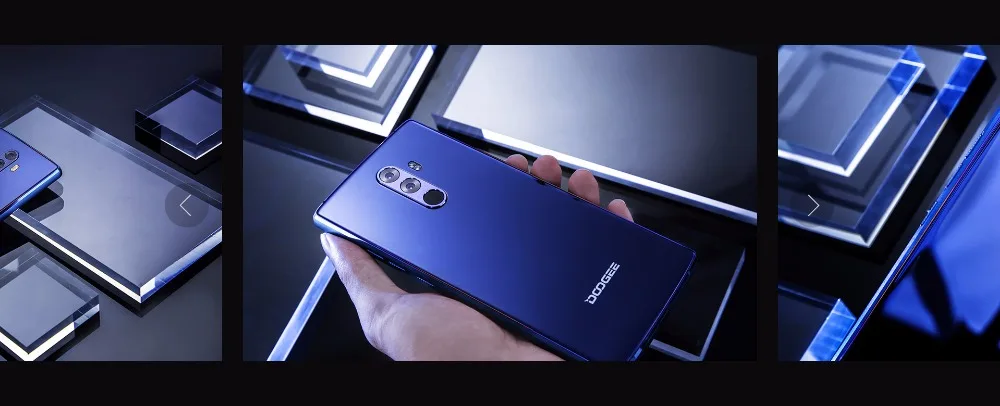 DOOGEE Mix 2 Android 7,1 4060 мАч 5,99 ''fhd+ Helio P25 Octa Core 6 ГБ Оперативная память 128 Гб Встроенная память смартфон Quad камеры 16,0+ 13,0 Мп