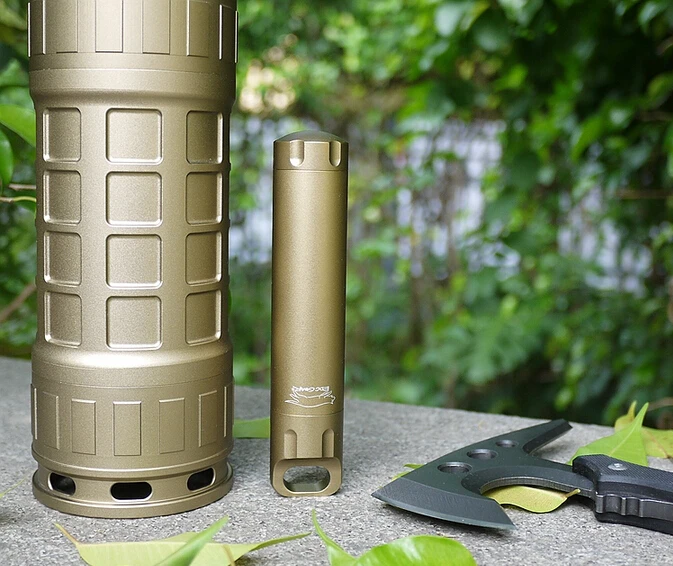 EDCGEAR Новый аэрокосмический алюминиевый водонепроницаемый корпус контейнер