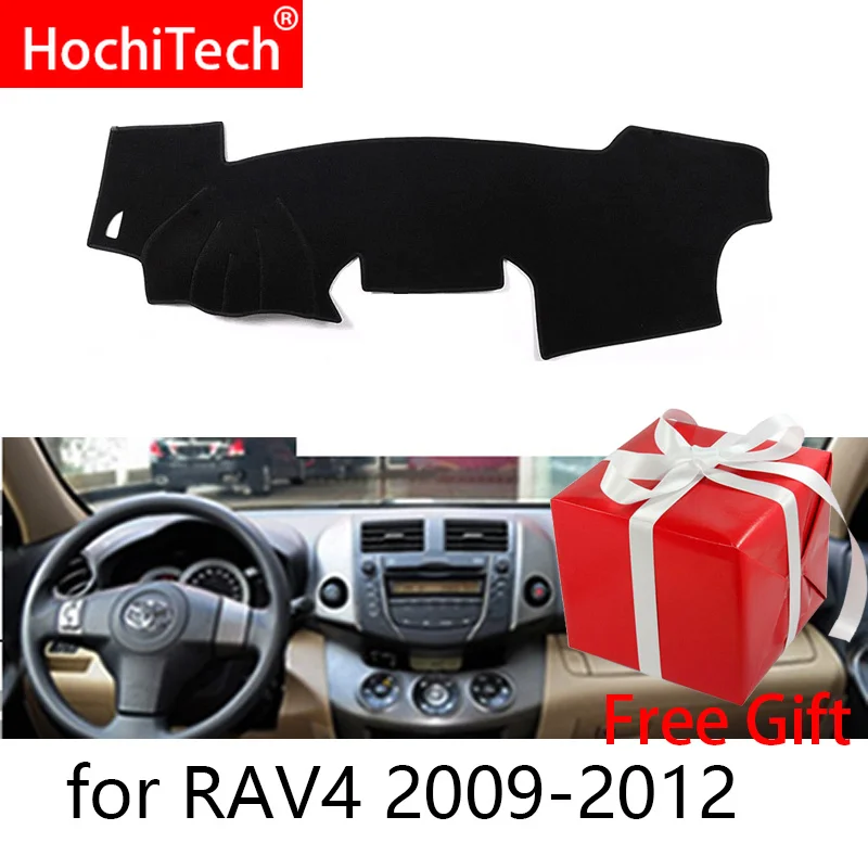 Для Toyota RAV4 RAV 4 2009 2010 2011 2012 правый левый руль приборной панели автомобиля чехлы коврик тенты подушка коврик ковры аксессуары