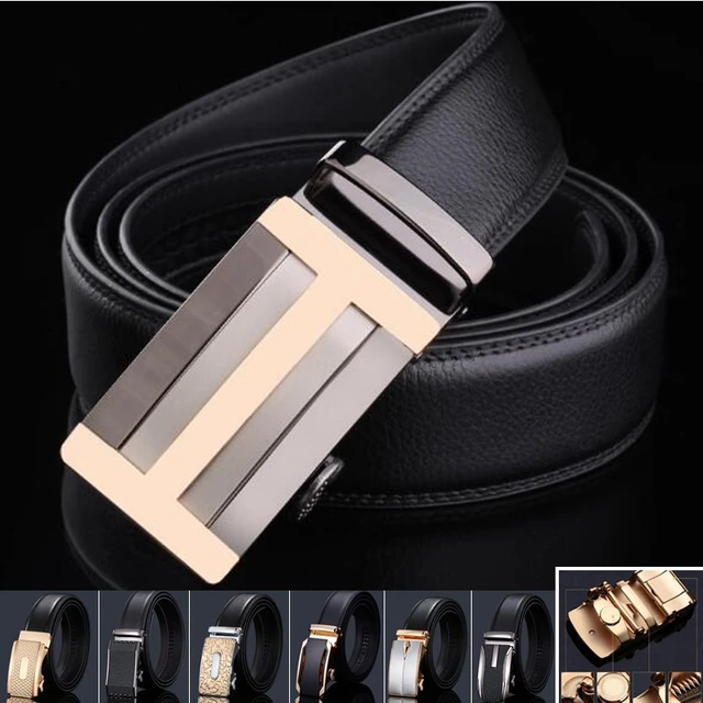 Aliexpress.com : Buy Head Layer Cowhide Leather Belt Buckle Letter