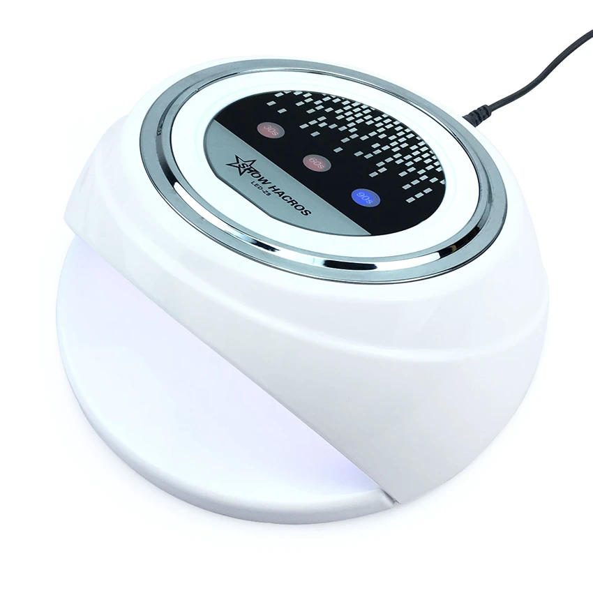 

Nail Art 60W LED Nail lamp For Gel Varnish Nail Dryer Curing With Bottom Timer Display All For Manicure Tool