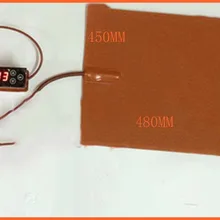 450*480 мм 220 в 1,8 мм контроль температуры FPB сплит-экран сокровище Мобильная Гибкая панель нагревательная пластина силиконовый нагреватель гибкий