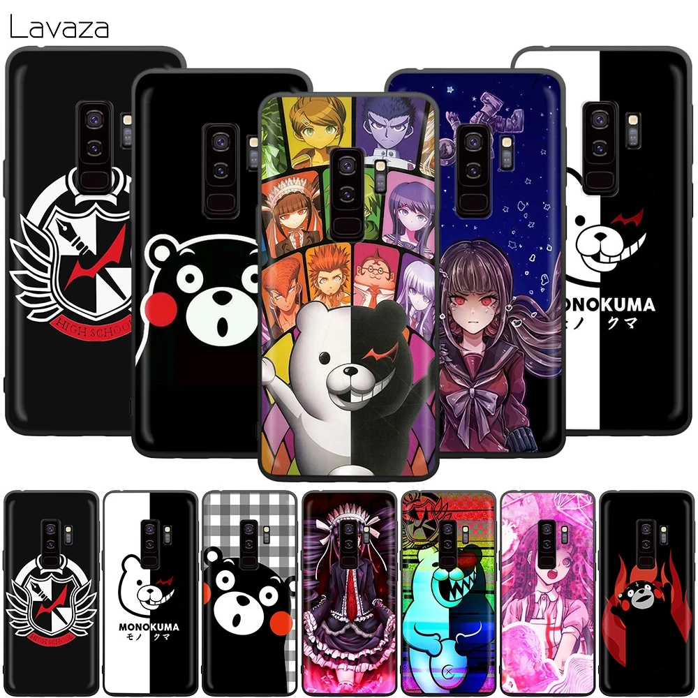 

Lavaza Kumamon Danganronpa Monokuma Case for Samsung Galaxy S10 S9 S8 S7 S6 Plus Note 9 8 M30 M20 M10 Edge