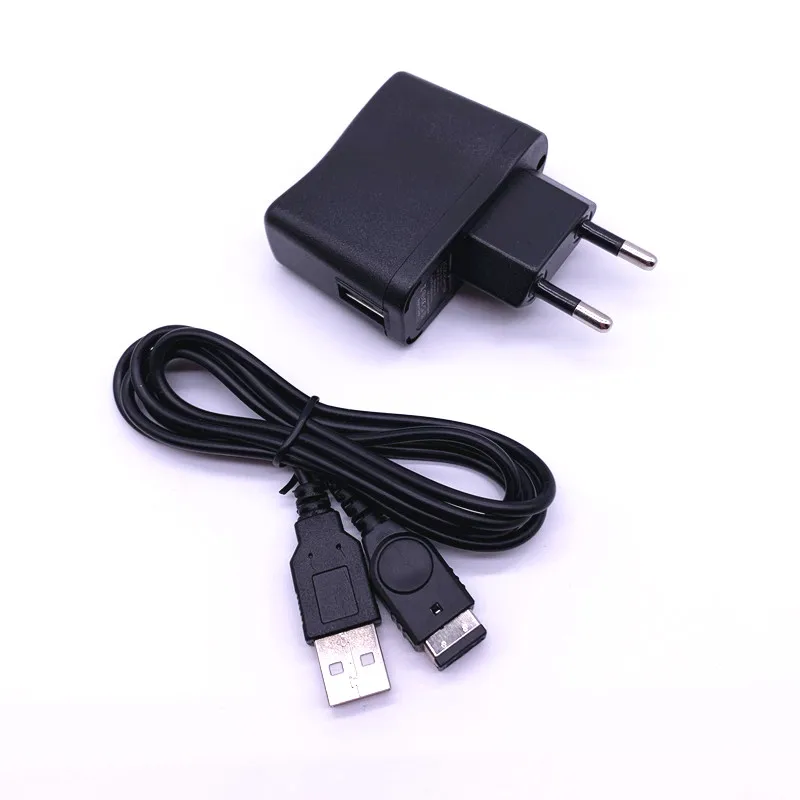 USB кабель для зарядки Nintendo DS NDS GBA Game Boy Advance SP 1 2 м 4 фута вилка EU AU US UK черный|Кабели