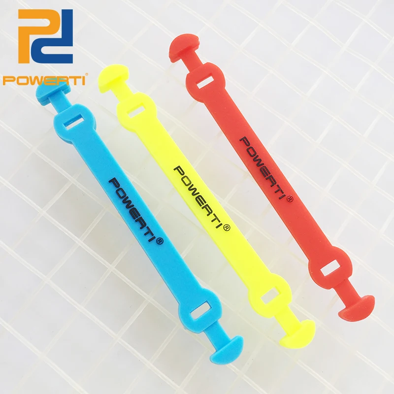 POWERTI 10 قطعة/الوحدة تنس مضرب الاهتزاز المثبط لطيف سيليكون مطاط ممتص الصدمات تقليل صدمة بالنسبة راكيت تنس