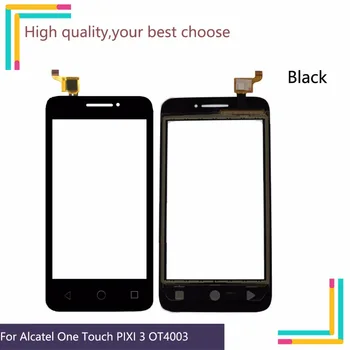 

4.0" New For Alcatel One Touch PIXI 3 OT4003 4003 OT4003A 4003A Touch Screen Touch Panel Sensor Digitizer Front Glass NO LCD