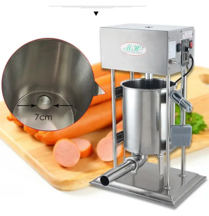 18 electric Stainless Steel Sausage Maker Manual Sausage Stuffer