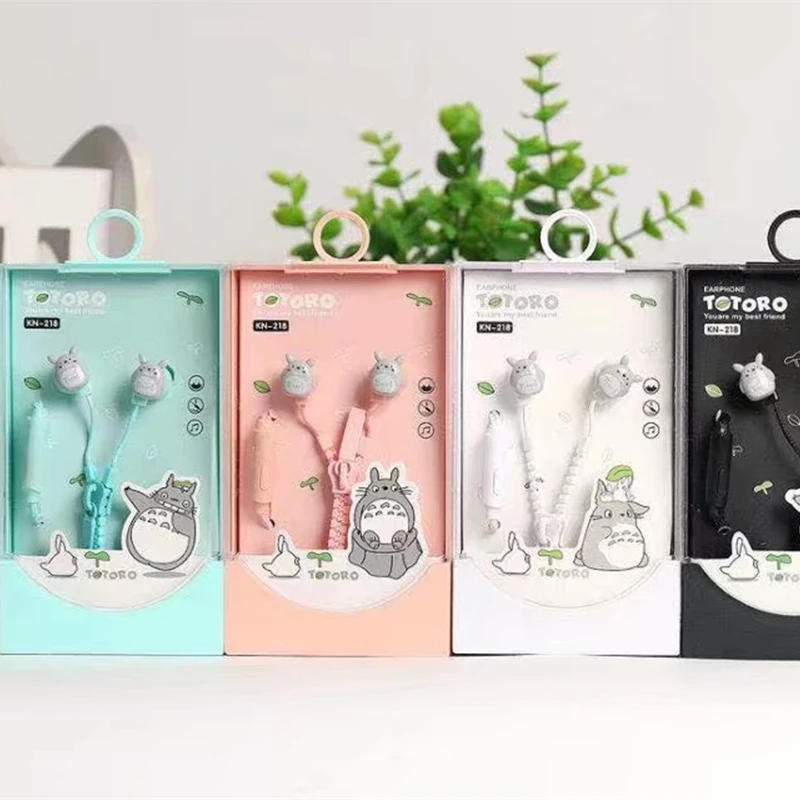 New-Cute-Totoro-Zip-Zipper-Earphone-3-5mm-Aux-Audio-jack-in-ear-Ear-phone-for (2)