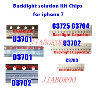 Retroilluminazione Filtro FUSIBILI FL3901 FL3902 FL3903 100 PZ ORIGINALE iPhone 7 7 PLUS