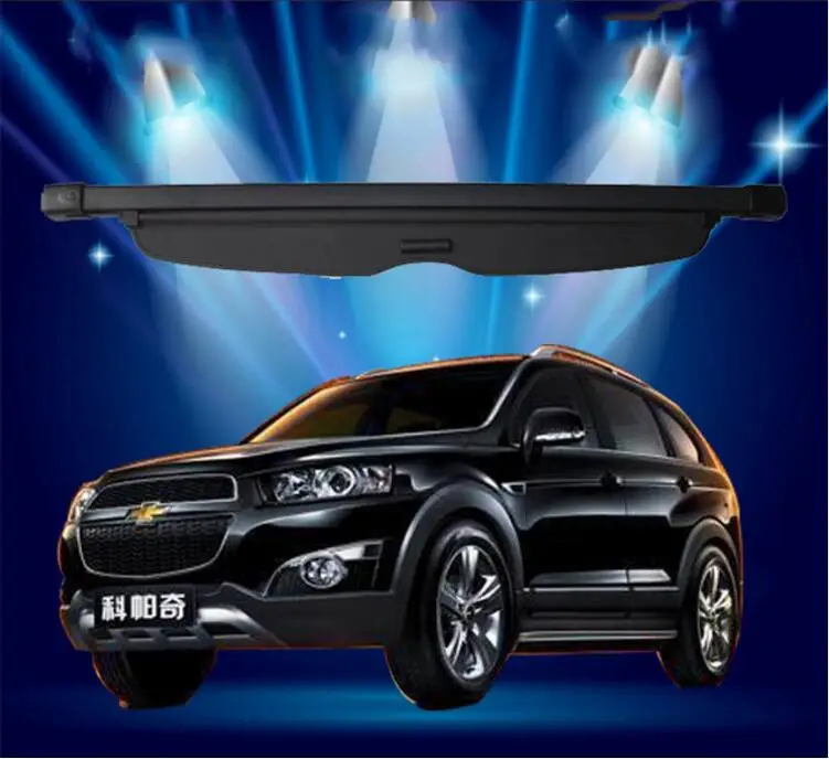 JIOYNG Car Rear Trunk Security Shield Shade Cargo Cover For Chevrolet