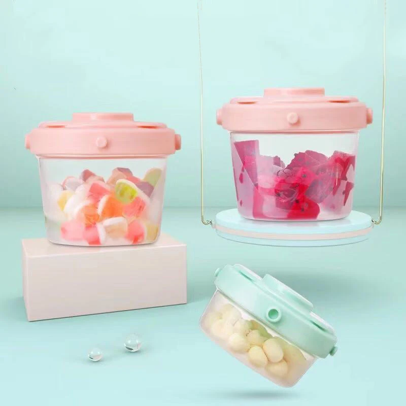

New 3Pcs/set Children Food Storage Box Portable Travel Baby Feeding Containers Sets Kids Reusable Snacks Fresh Food Storage Box