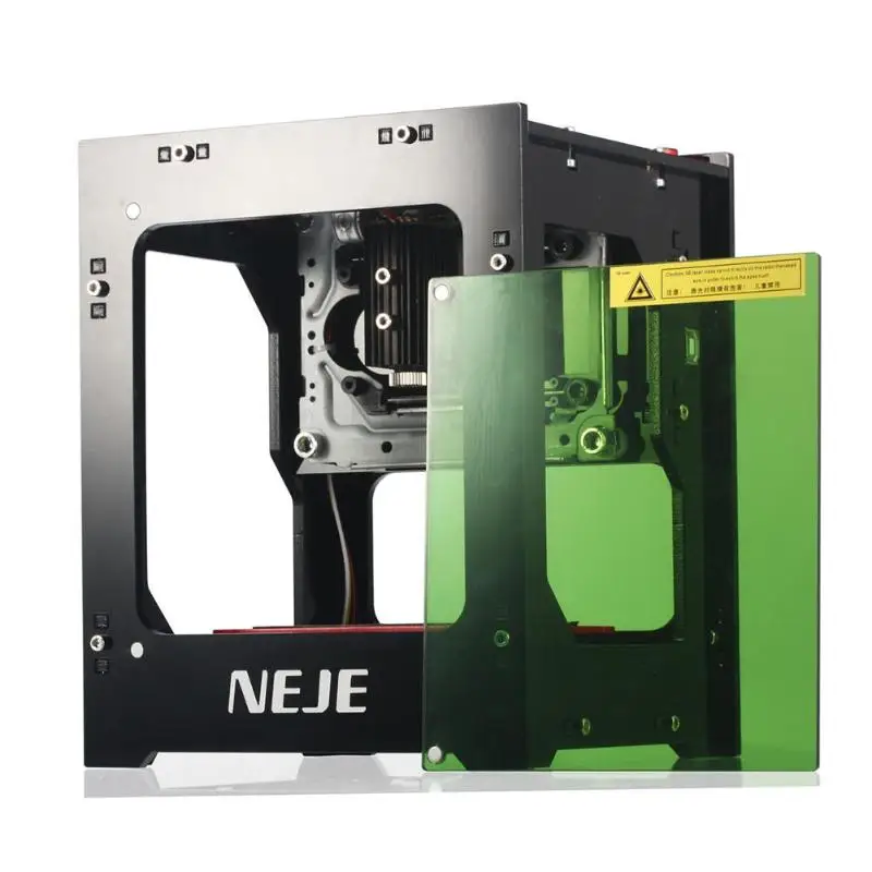 Портативный 3d принтер NEJE DK-8-KZ 1000 мВт USB Лазерная Автоматическая гравировка машина для резки DIY резак гравер