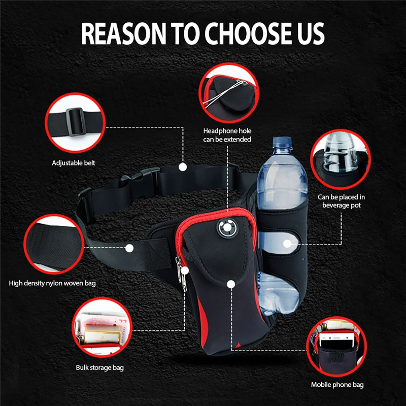 الرياضة gym الذراع الفرقة حقيبة تشغيل الخصر حقيبة الرياضة مع زجاجة ماء 6.0 بوصة العالمي الذكي شارة رياضة الجري حقيبة الرياضة gym الذراع الفرقة حقيبة تشغيل الخصر حقيبة الرياضة مع زجاجة ماء 6.0 بوصة العالمي الذكي شارة رياضة الجري حقيبة