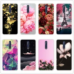 На Алиэкспресс купить чехол для смартфона fashion printed phone case for nokia 6.1 7.1 5.1 3.1 2.1 case soft silicone for nokia 7.1 6.1 5.1 3.1 2.1 plus back cover stock