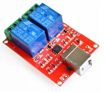 

USB PC Intelligent Control Module 2 Channel 5V Relay Module