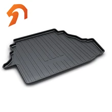 Резиновый задний багажник крышка грузового лайнера багажник лоток коврики для Toyota Camry 2007-2011 коврик лайнер коврики