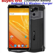 Ulefone power 5 6," FHD 4G смартфон MTK6763 Восьмиядерный Android 8,1 6 ГБ+ 64 ГБ 21 МП 13000 мАч Беспроводное зарядное устройство для мобильного телефона