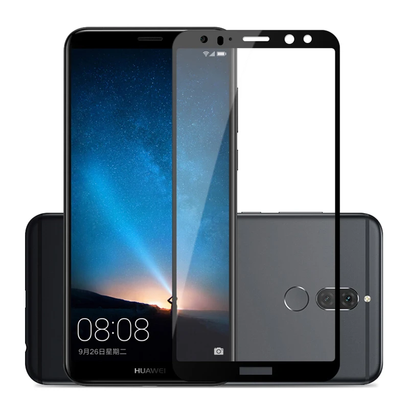 3D Защитная пленка для экрана Huawei Mate 10 Lite полное покрытие Взрывозащищенная