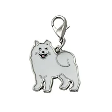 Самоед dog tag Pet собачка идентификатор эмаль Интимные аксессуары воротник Цепочки и ожерелья подвеска щенок идентичность Аксессуары декор Перевозка груза падения