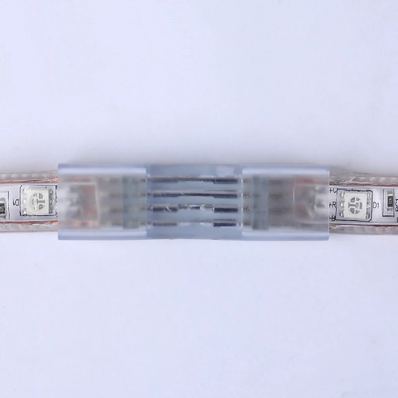 ZHINUO светодиодный Соединительный штыревой разъем питания двухпроводной четырехпроводной разъем один цвет и вилка RGB контроллер аксессуар подключения