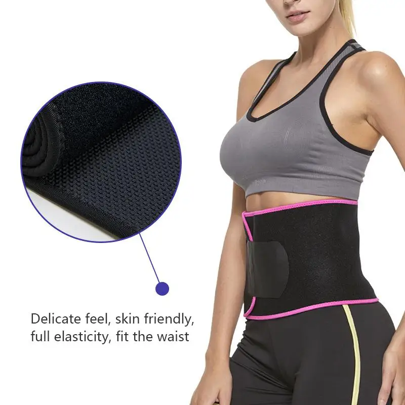 

Yoga Belt Training Colorful Adjustable Fitness Sweat-absorbent Body Shaping Girdle for Running Exercises