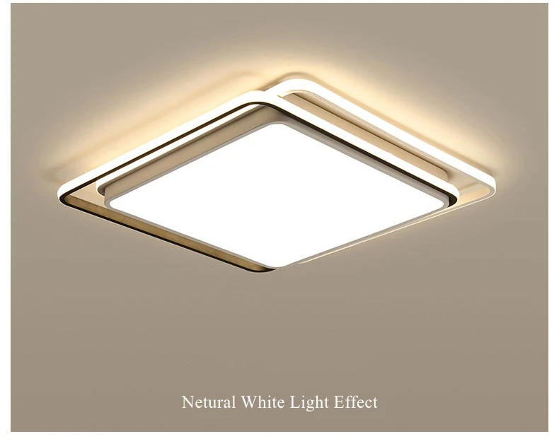 Modern LED Lamp Ceiling Dimmable Ceiling Lights For Living Room Bedroom 9