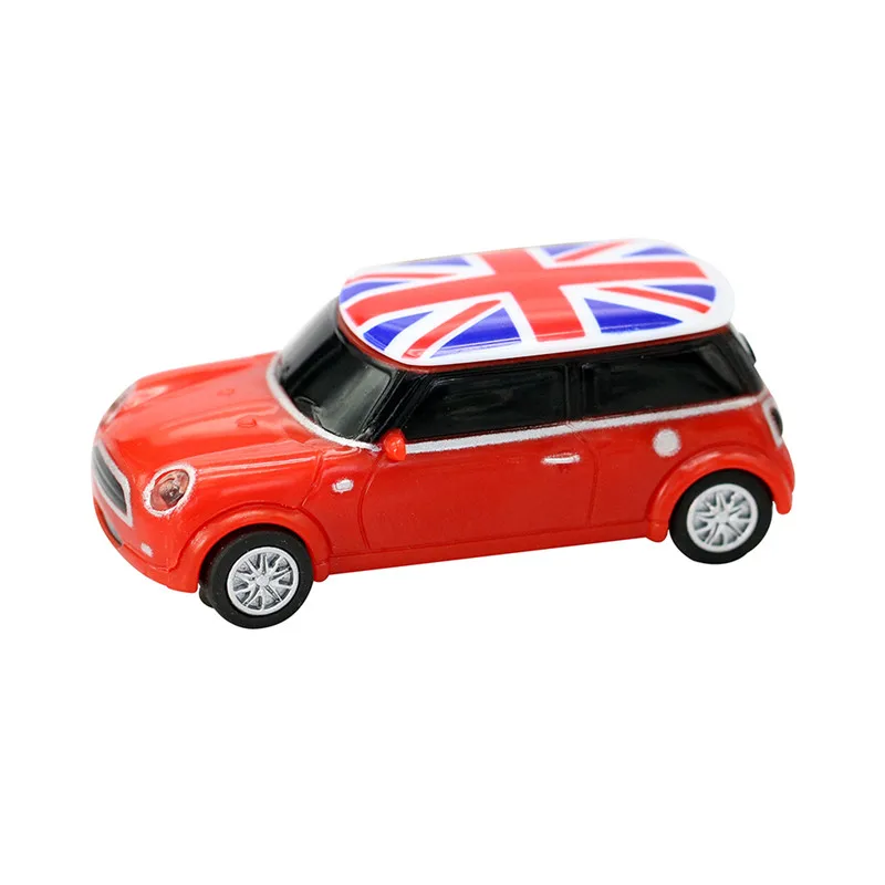 Креативный Жук U диск 4G 8G 16G USB Flash 32G USB Mini Cooper Мини авто USB флеш-накопитель автомобильный внешний накопитель памяти - Цвет: red