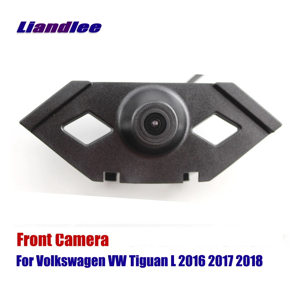 Liandlee Автомобильная Камера Переднего Вида для Volkswagen VW Tiguan L 2016 2017 2018 встроенный