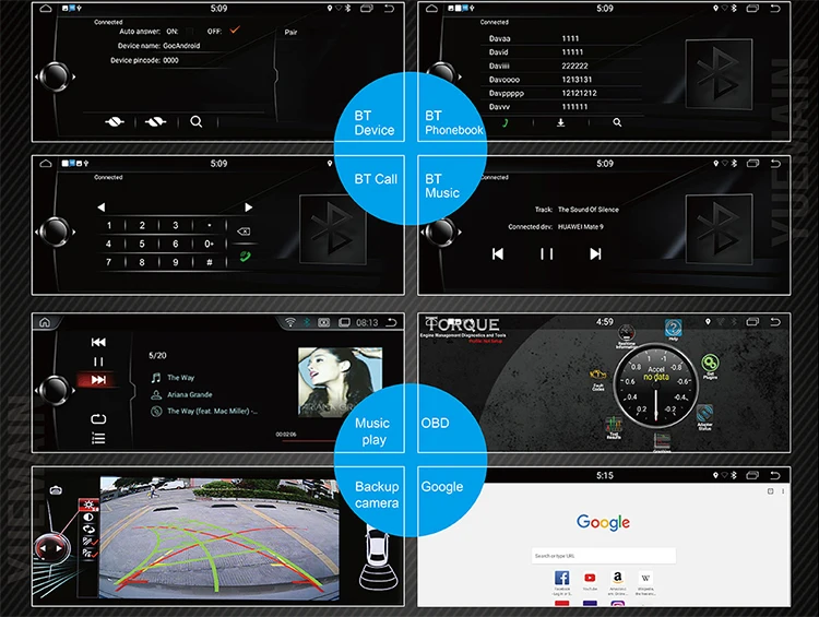 Автомобильный мультимедийный плеер 10,2" android 9,0 для BMW 5 серии F10/F11/520(2011-) CIC/НБТ gps радио 4 Гб RAM 32GBROM Автоматическая навигация